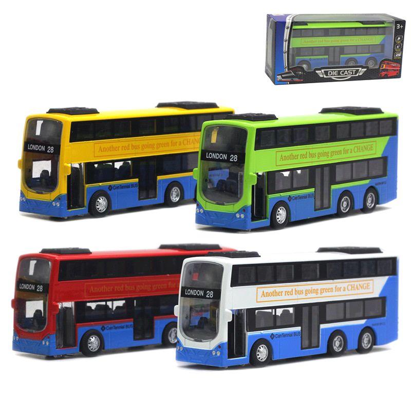 Модель двухэтажного автобуса в масштабе 1:90 — фото 13