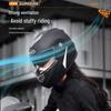 Unisex Electric Vehicle Full Face Anti-Fog Flip-Up Helmet for All-Seasons