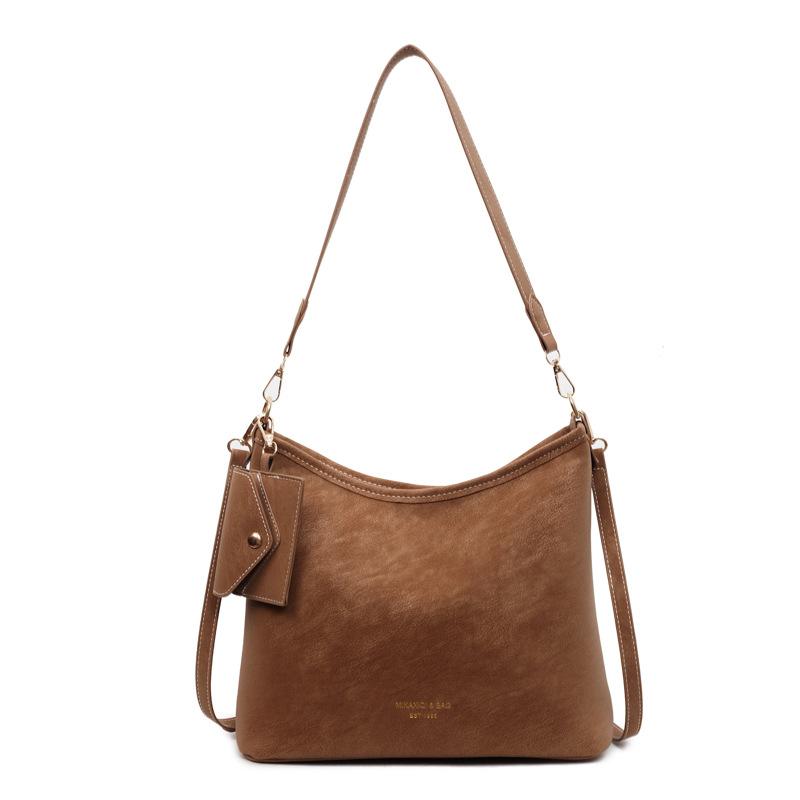Retro Bag, Versatile Crossbody Bag, Large-capacity Commuter Tote Bag