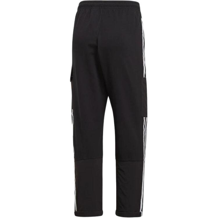 adidas Casual Pants Men's Black Moderate Straight Fit Pants GL9635