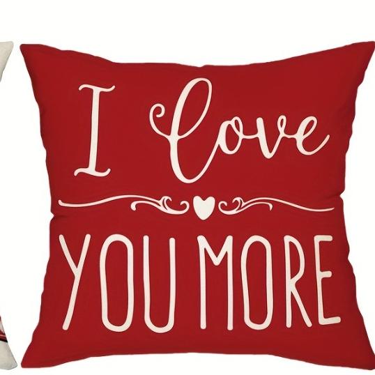 

1pc Red Christmas Cushion Cover Dwarf Printed Washable Durable Cover 2025 New Home Ornament Xmas New Year Christmas Decoration 45x45cm