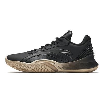 Túnel de Viento 5 Zapatos de Baloncesto Cómodos de Moda Antideslizantes Duraderos de Caña Baja Zapatillas Hombre Negro 112441107-8