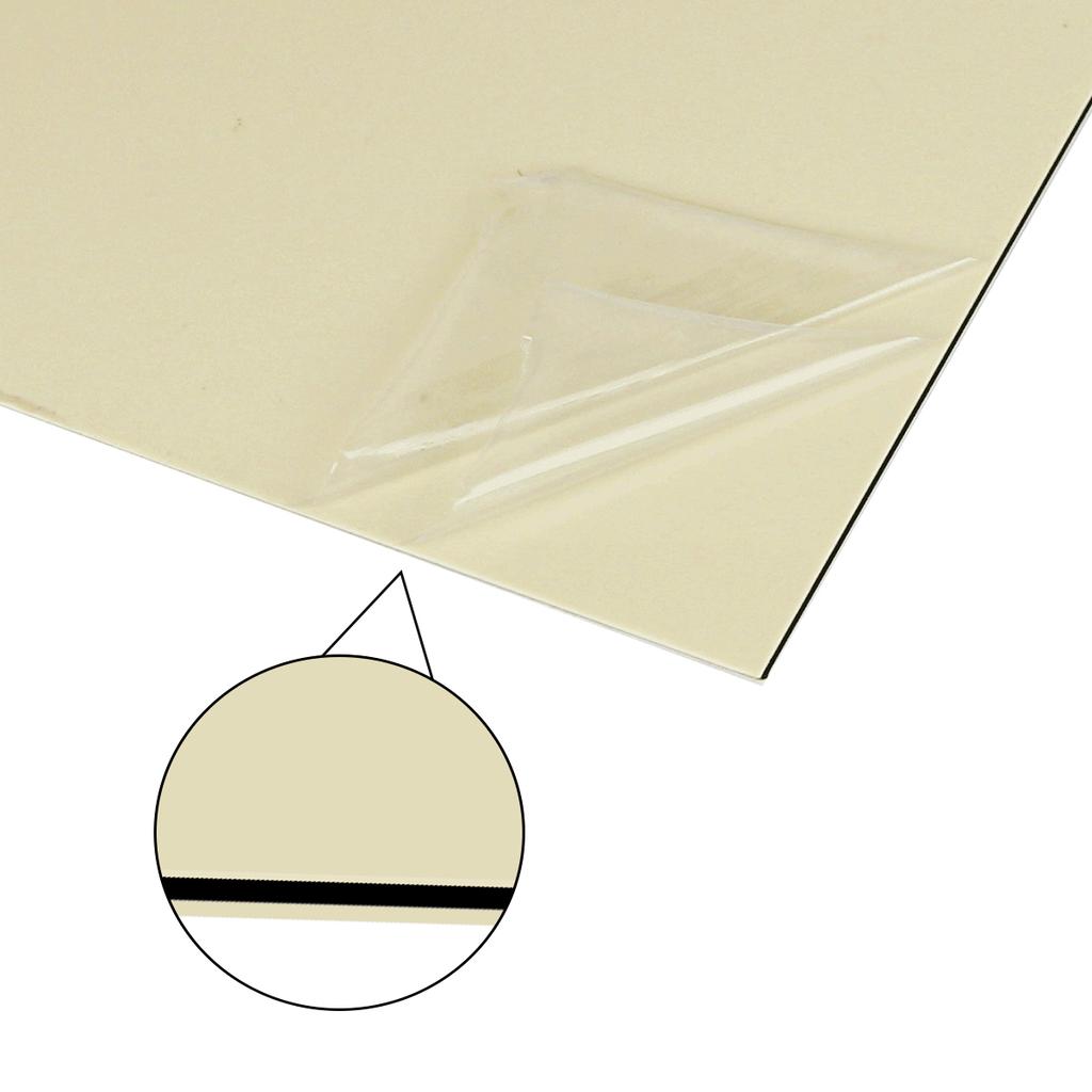 FLEOR 1PCS 3ply Blank Electric Guitar Pickguard Material Sheet Scratch Plate 43x29cm for Custom Pickguards