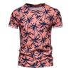 Hawaii Style T-shirts Men O-neck Casual High Quality Beach Mens T Shirt New Summer 100% Cotton Printed Top Tees Men