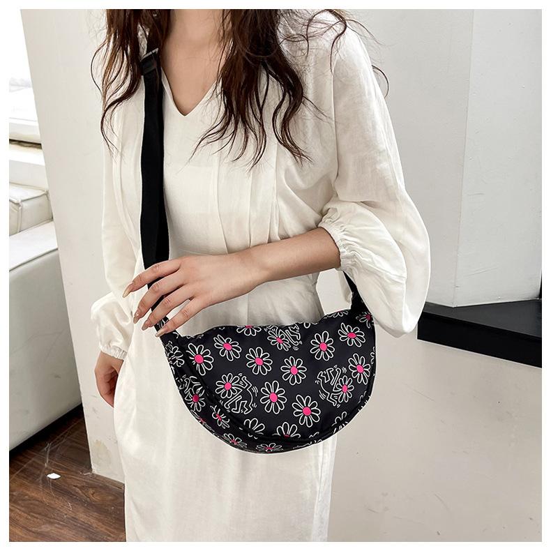 Женская сумка-портфель с принтом на молнии — фото 8