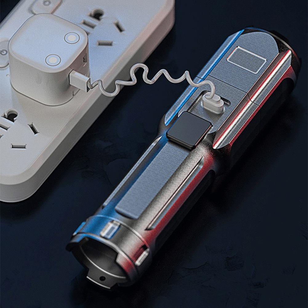 1-10PCS UV Flashlight LED Ultraviolet Torch 395nm Zoomable Mini Flashlight Inspection Lamp for Pet Urine Stain Detector Lights