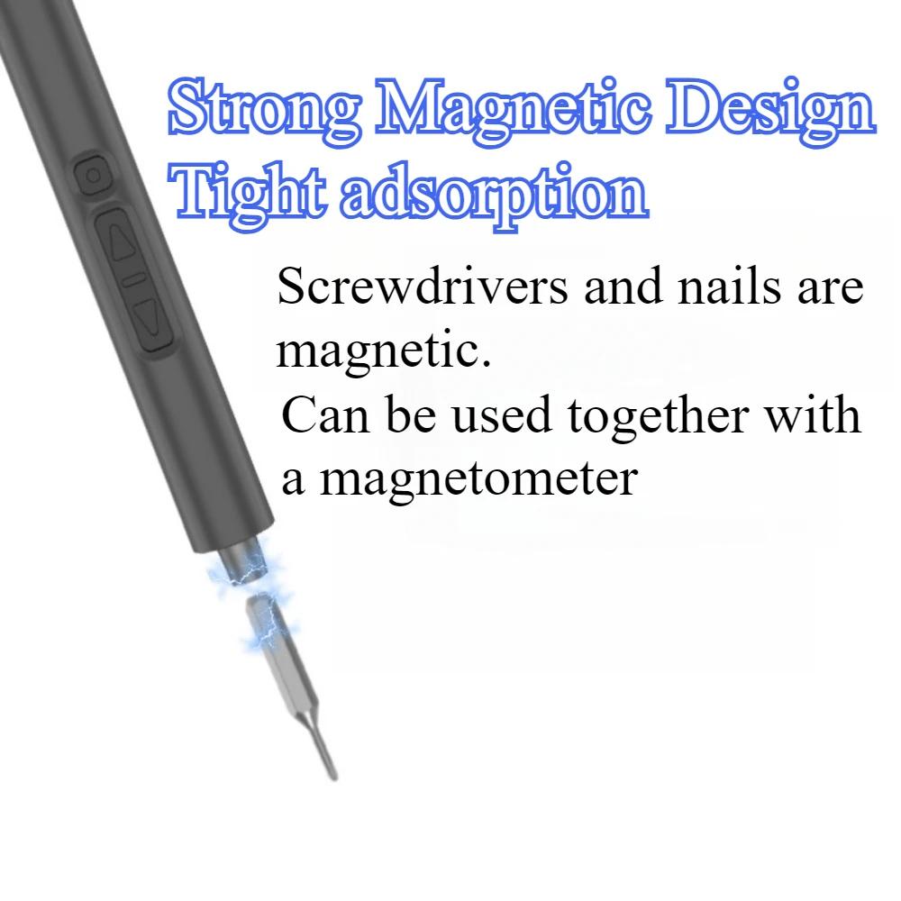 28 in 1 Präzisions-Elektroschraubendreher-Set mit 24 magnetischen Bits, 2-Gang-Einstellung, Mini-Elektrowerkzeug, Mini-Bohrmaschine, Elektrowerkzeuge