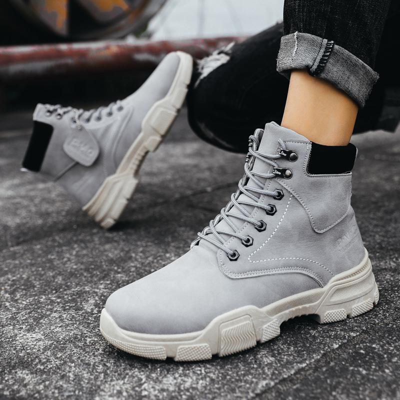 Botas Martin para hombre Botas de trabajo cómodas Antideslizante Primavera  Invierno Zapatos para hombres Botines de motocicleta de alta gama comprar a  buen precio — entrega gratuita, reseñas reales con fotos — Joom