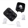 3D Skull Flexible Silicone Ice Cube Mold Ice Cream Cake Mold Kicthen Tools