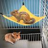 Small Pet Triangle Hammock Hanging Bed For Squirrel Hamster Sugar Glider Guinea Pig