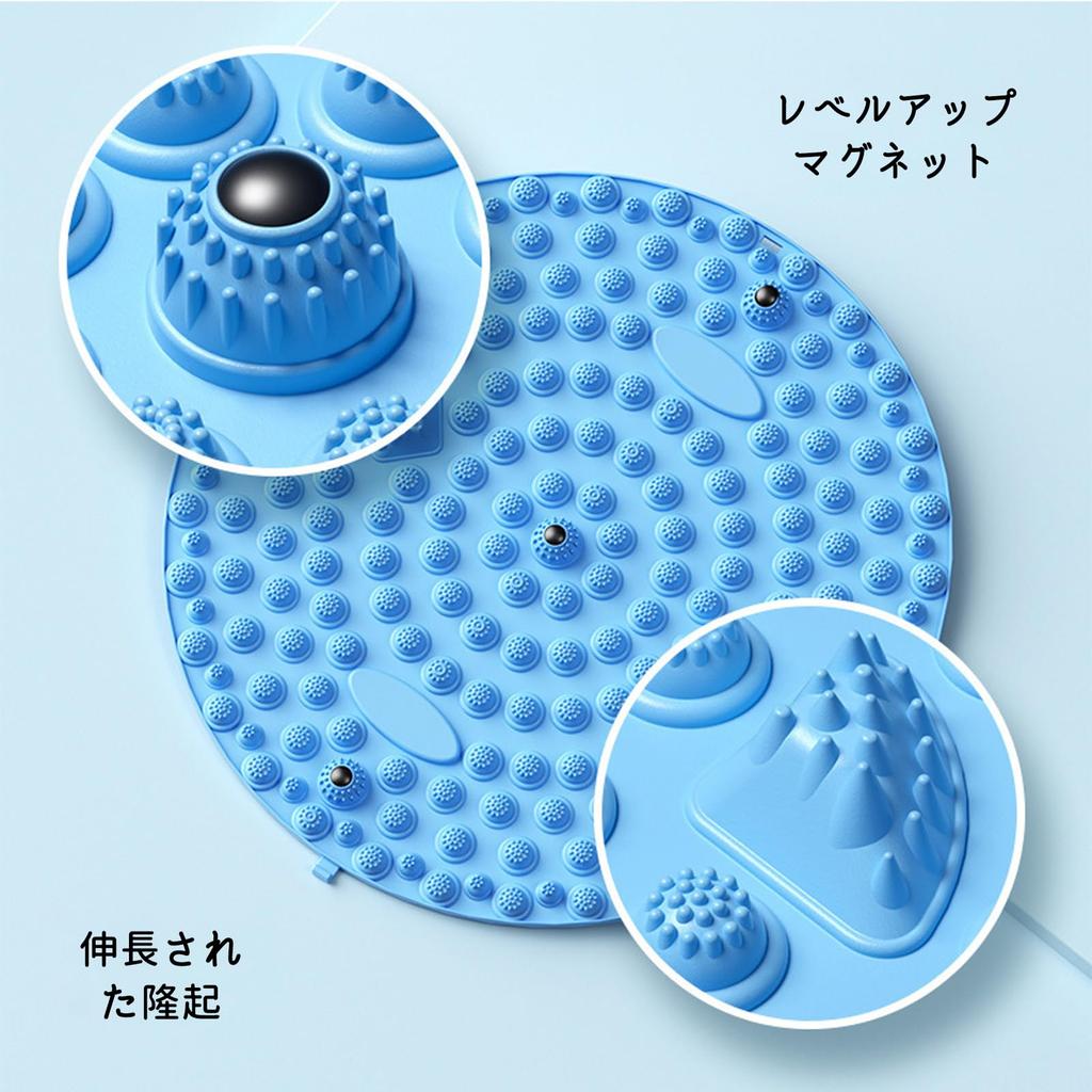 Fußdruckpunktmatte Zmrzyh Fußdruckpunktmatte 37cm Akupressurbrett Fußmassage Sohlenentspannung Fußgewölbe-Akupressurmatte Ergonomisch