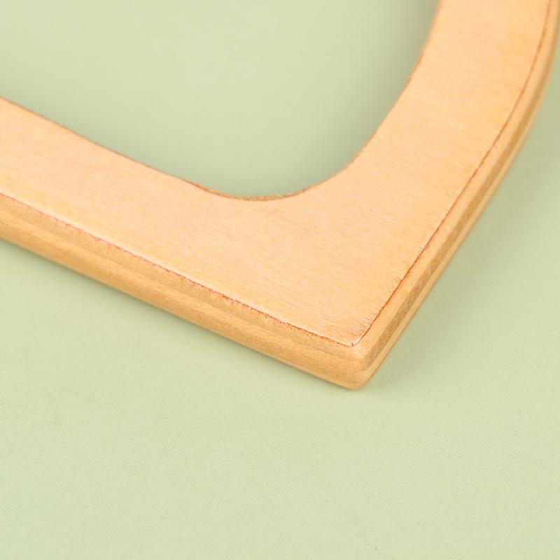 Handcrafted Wooden Handle Bag Handle Bag Accessory Wooden Root Handle Wooden Semicircle Handle