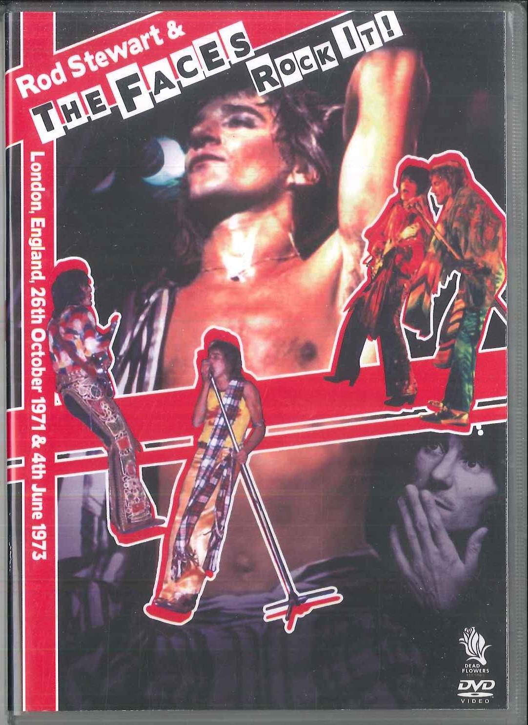 

DVD РОД СТЮАРТ, FACES - Rock It! DF025 МЕРТВЫЙ ЦВЕТОК 2008 Япония Музыкальное видео Б/У