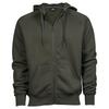 Tee Jays Mens Full Zip Hooded Sweatshirt