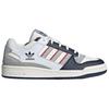 Adidas Originals Forum Cl Comfortable Casual Low-Top Skate Shoes Men Sneakers White Gray Blue JP9967