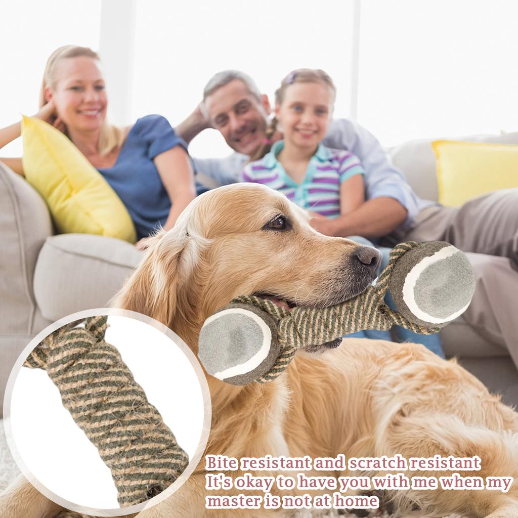 Pet Toys - Dog Rope Knot Toys - Teething And Chewing  Ropes - Interactive Pulling And Pulling Games - Dog Toys
