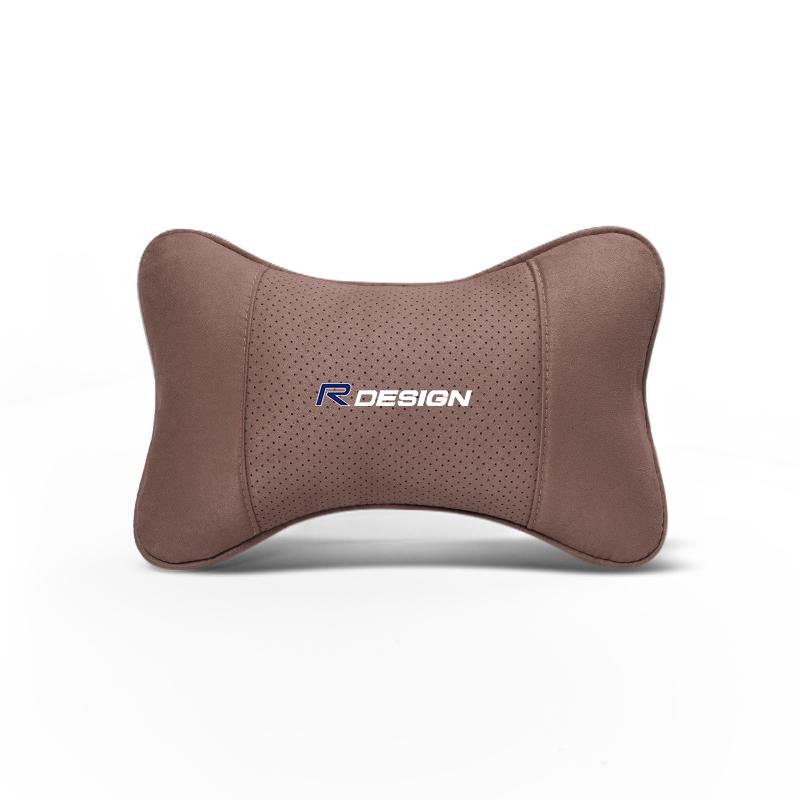 Keychain High-quality Car Headrest Memory Foam Automobile Neck Pillow Interiors Accessories For Volvo V60 V40 XC60 XC90 V50 S90