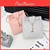 Fashionable Napa Pattern Shell Shape Shoulder Bag With Deer Accent Spring Summer New Women's Crossbody Phone Wallet
