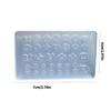 Silicone Nail Embellishment Molds Button Shape Small Accessories Crafting Molds Suitable for Beauty Enthusiasts Present