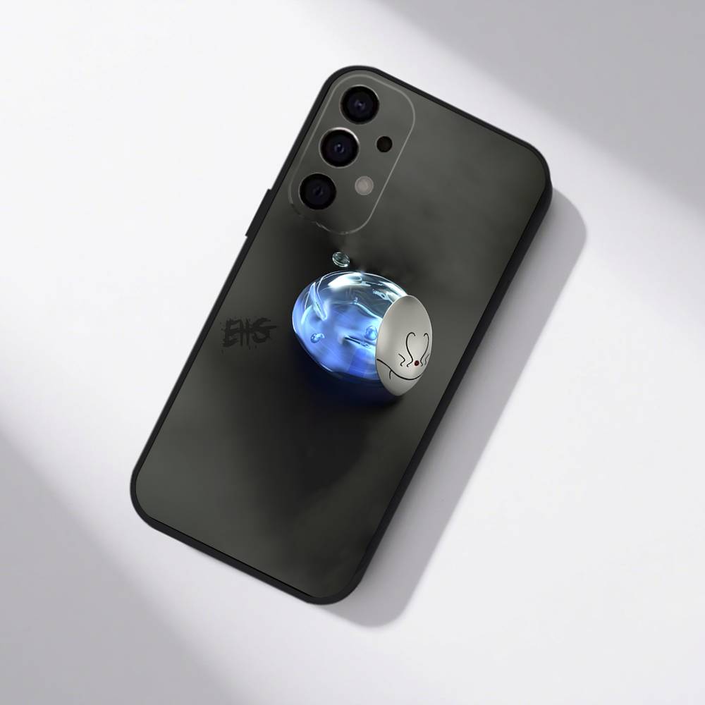 T-Tensei Slime R-Rimuru Anime Phone Case For Samsung S25,S24,S21,S22,S23,S30,Ultra,S20,Plus,Fe,Lite,5G Black Cover