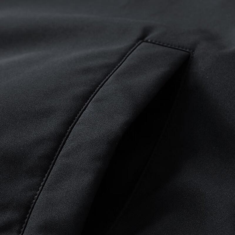 SNOOPY Men's Fleece-Lined Padded Baseball Jacket