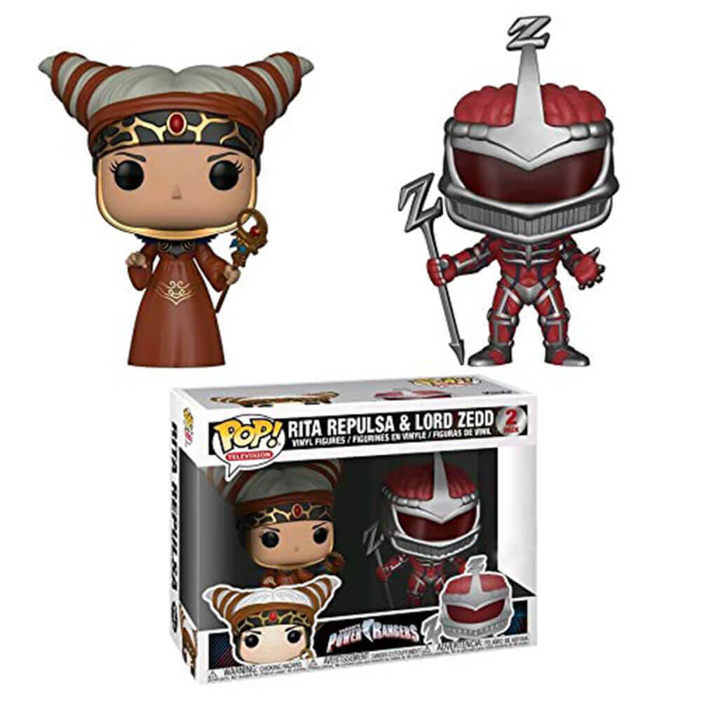 Buy Power Rangers Rita Repulsa Lord Zedd US Pop! Vinyl Pk at