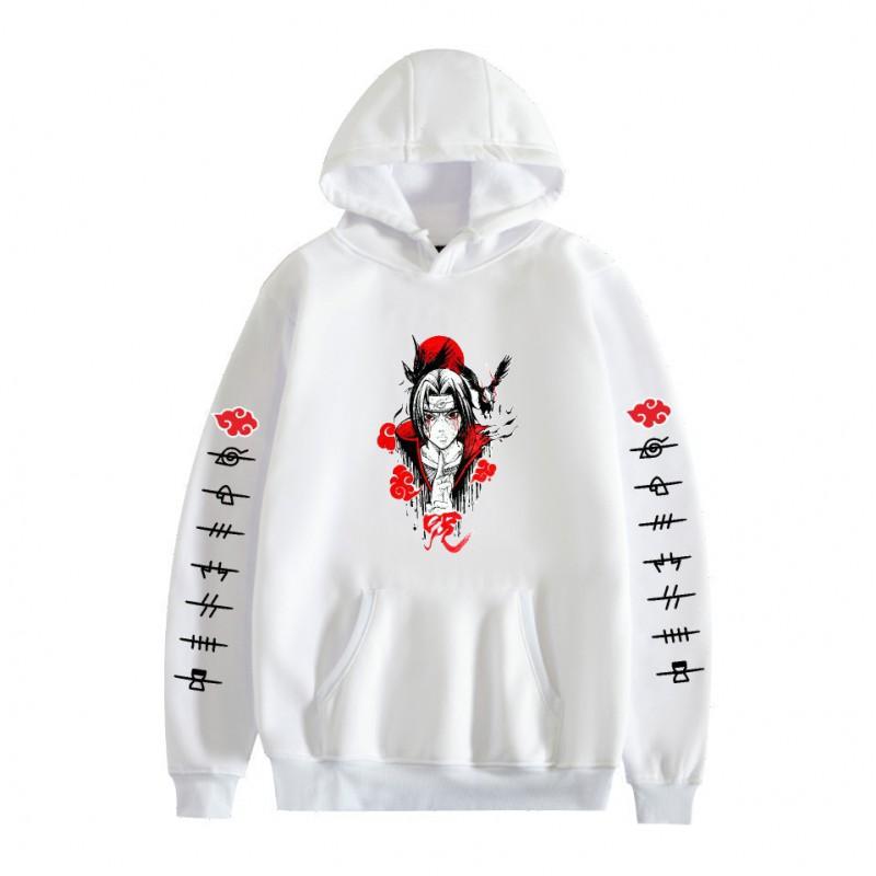 Anime Hoodie Naruto Inspired Casual Sweatshirt Teens Men Winter Warm Long Sleeve Pullover With 3D Pouch Pocket