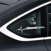 Car Styling 2pcs Car Side Window Body Decoration Stickers For Mazda Axela Atenza CX-3 E CX-5 CX-8 MS Demio MPS 3 6 Car Accessories