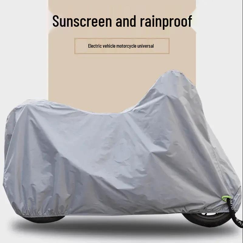 Universal Waterproof Oxford Cloth Electric Motorcycle Cover - Full Coverage, Dustproof, and Sun Protection