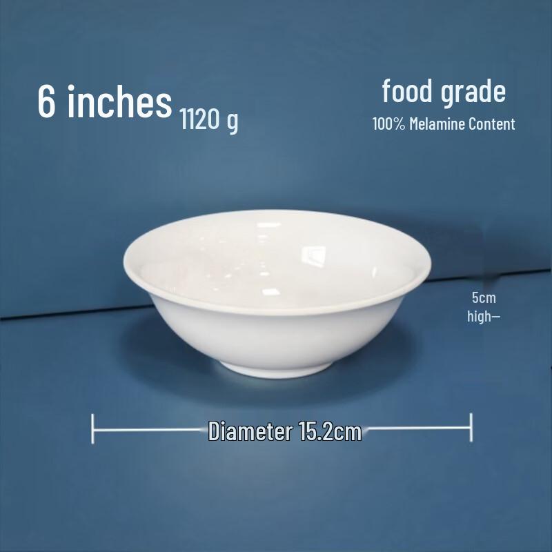 Xiaoyueya Food-Grade Melamine Commercial Rice Bowl