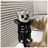 Shoulder Bag Furry Bag Winter Furry Bag Water Bottle Bag Doll Backpack Skull Plush Backpack