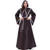 Halloween Skeleton Reaper Witch Costume, Cape Dried Zombie Queen, Masquerade Uniform