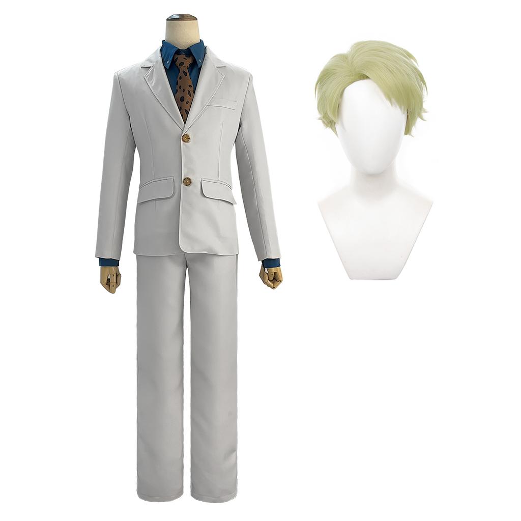 HOLOUN Jujutsu JJK Manga Anime Nanami Kento Cosplay Costume Wig Suit Vest Pants Uniform Rose Net Synthetic Halloween Christmas