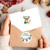500 Sheets Merry Christmas Stickers Holiday Stickers For Party Envelopes Stationery Cards Labels Gift Seals Stickers Decoration