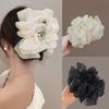1PC Large Bow Silk Satin Hairpin, Bow Large Hairpin Multi-layer Fluffy Women's Hair Accessories
