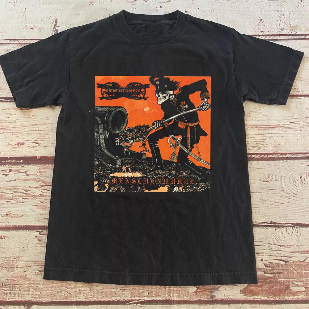 Kanonenfieber Band Menschenmühle Avantgarde Noisebringer T Shirt Full Size S-5XL XXXXL