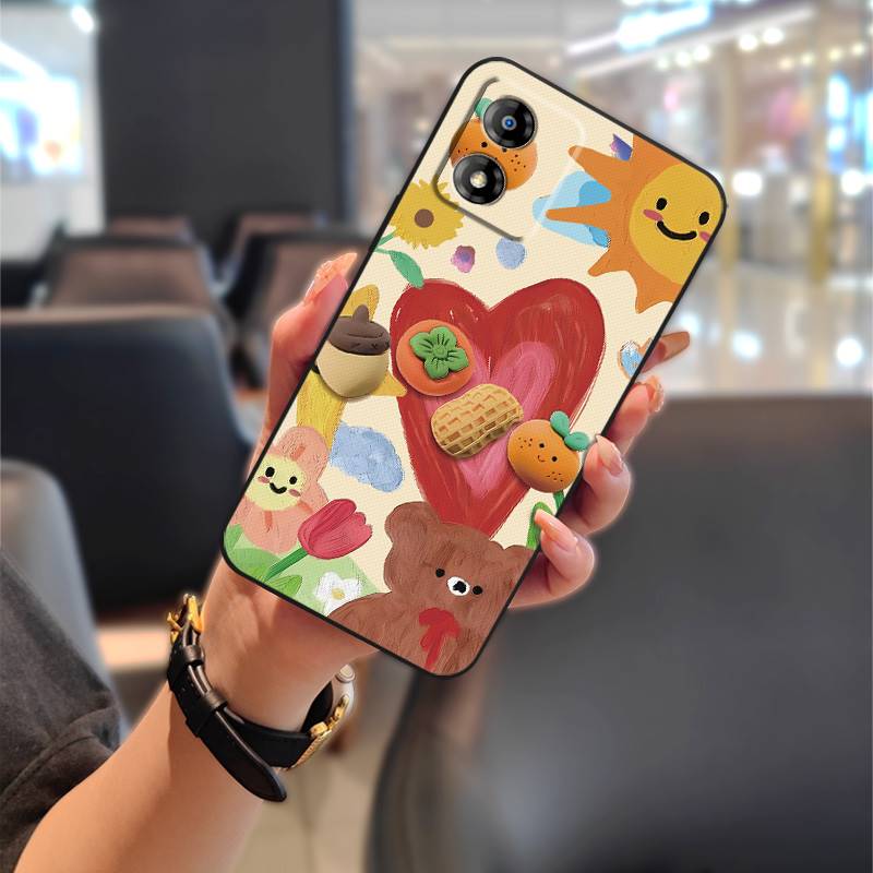 Shockproof TPU Phone Case For MOTO E13 Cute Soft case Animals Anti-knock Back Cover Fashion Design Full wrap Phone Pouch