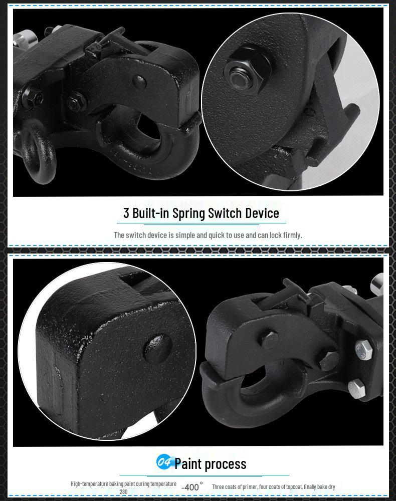 Compatible Tow Hook for Mercedes GLS350, GL450, GLE400 - Enhanced Trailer Coupling