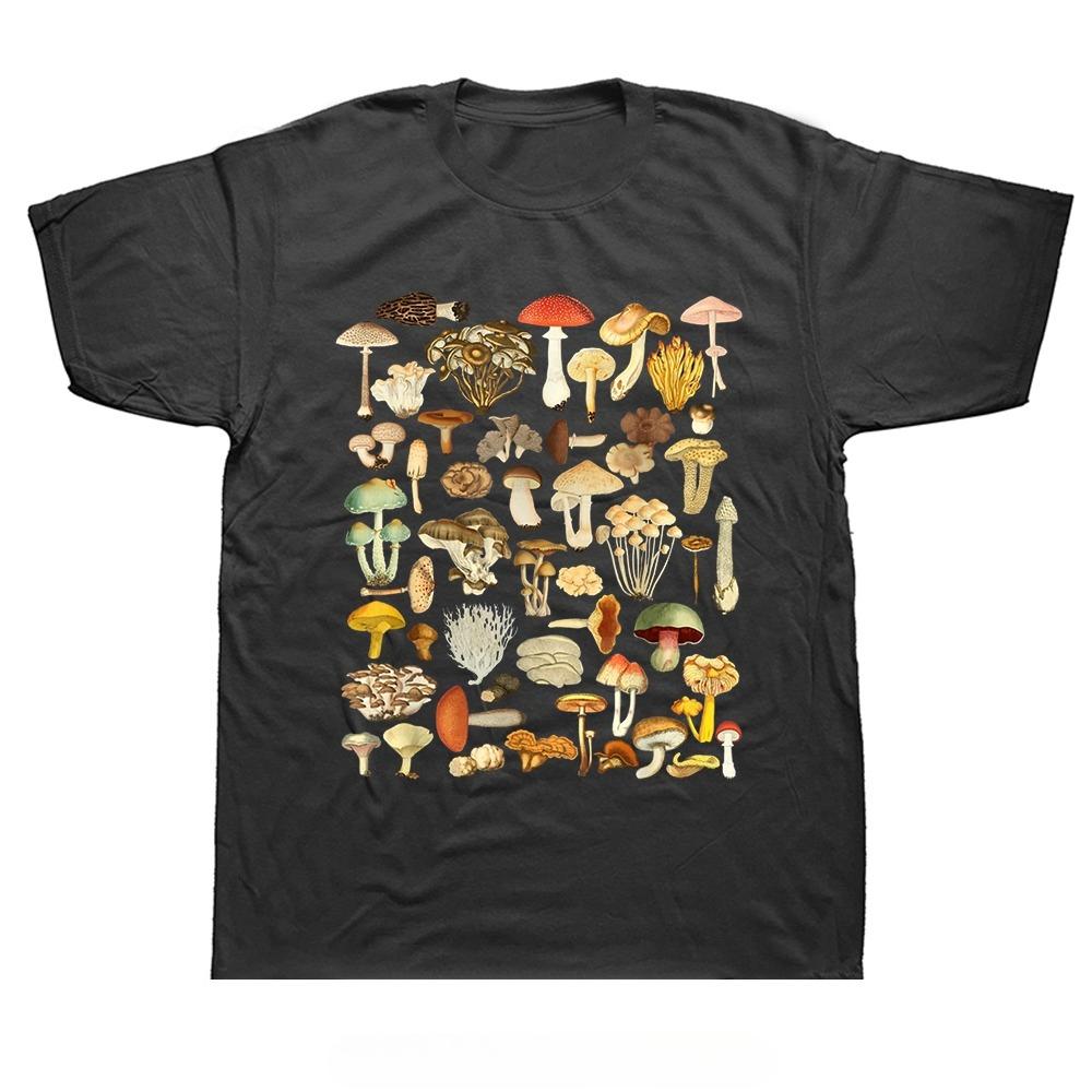 Pick Mushrooms Is in My DNA Mycology Tshirt Fashion Summer Casual T Shirt Oneck Tees Tops Unisex Oversized Fitness Tshirt