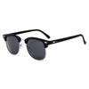 1 Pair Mens Metal Eyebrow Half Frame Glasses Four Season Popular Fashion Decoration Eyewear