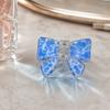 1/4Pcs Hair Clips for Women, Imitation Acetate Plate Hair Claw with Strong Spring Clamp, 3D Bow Design Magnetic Hair Clip for Daily Wear