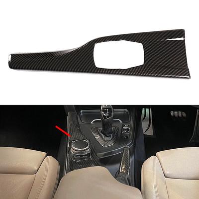Sadece RHD Arabalar İçin Karbon Fiber Ön Orta Multimedya Panel Kapağı BMW F30 F34 F33 F36'ya Uygun
