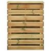 Slatted Compost Bin 80 X 50 X 100 Cm Impregnated Pine Wood