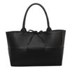 Large Bag Women's New Textured Shoulder Bag Large Capacity Woven Tote Bag Portable Women's Bag