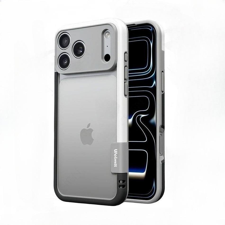 Fashion Heat Dissipation Silicone Frame Case For IPhone 17 Pro Max Air 16 Pro 15 14 Bare-metal Shockproof Camera Protector Cover