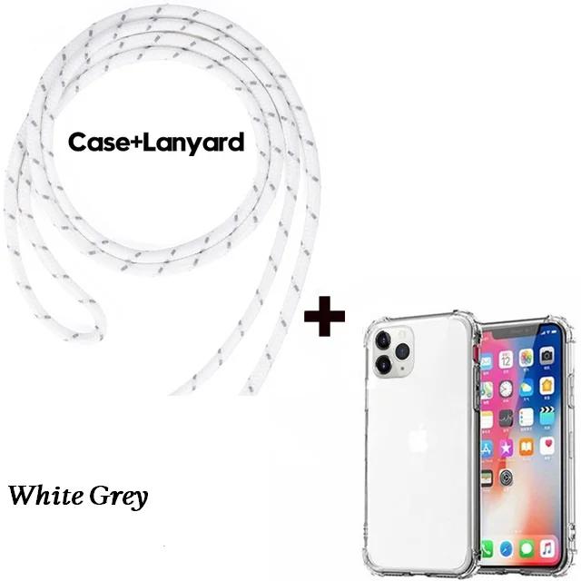 Crossbody Strap Cord Case for Samsung Galaxy A01 A72 A73 A12 A31 A41 A51 A71 A10 A40 A50 A70 A21S Necklace Funda Lanyard Coque