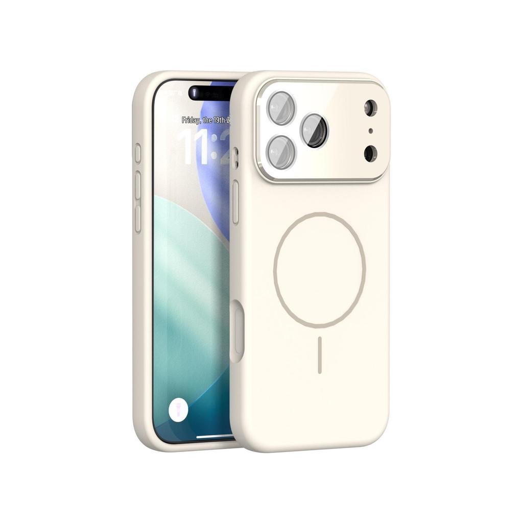 Instantly Transforms: 17-Window iPhone 17 Pro Max Liquid Silicone Case, Apple 16 Magnetic, Drop-Proof