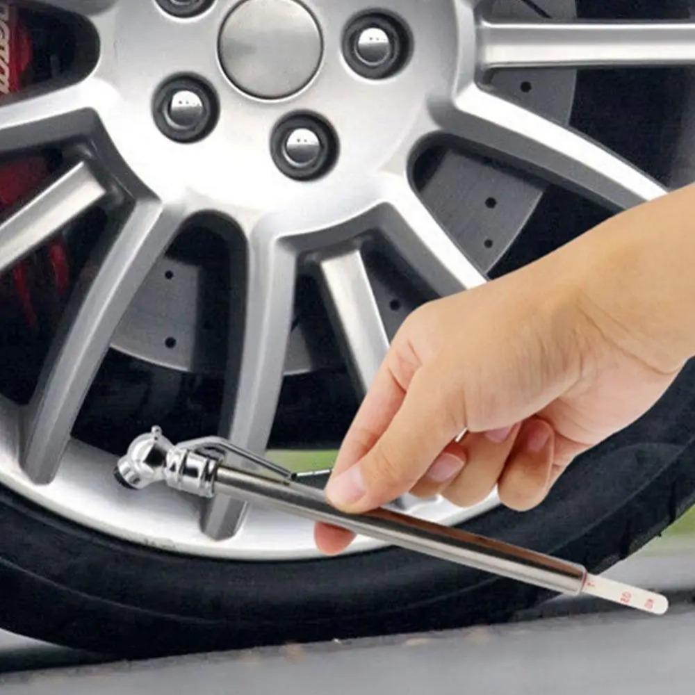 Universal Tyre Air Pressure Test Meter Pen Portable 5-50 PSI Air Pressure Test Tools Meter Gauge Pen Barometer Monitor System
