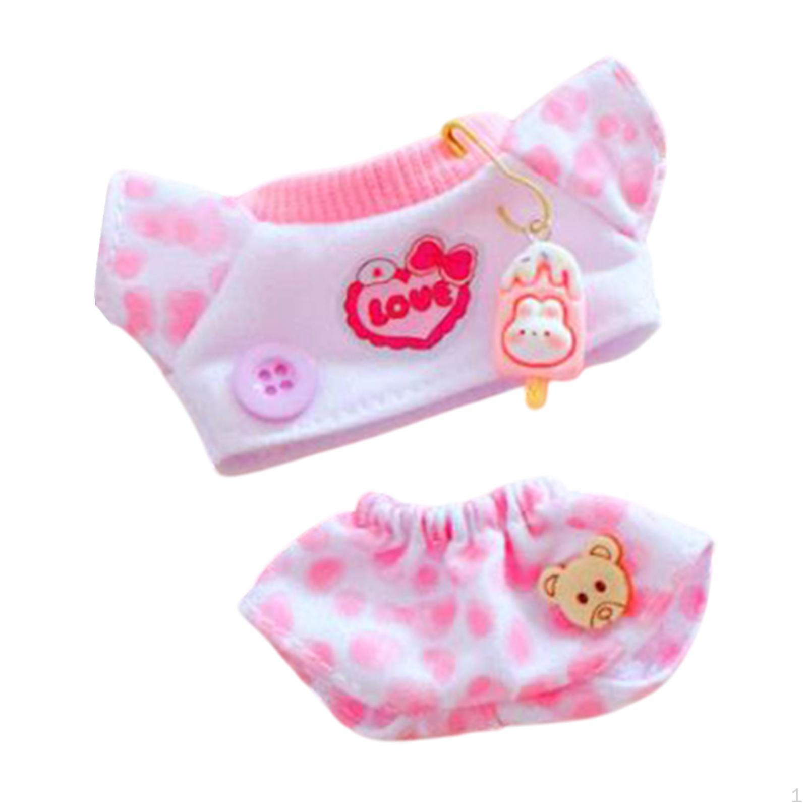 

Кукольная одежда брюки костюмы подвеска удобные для маленьких девочек наряды Pink