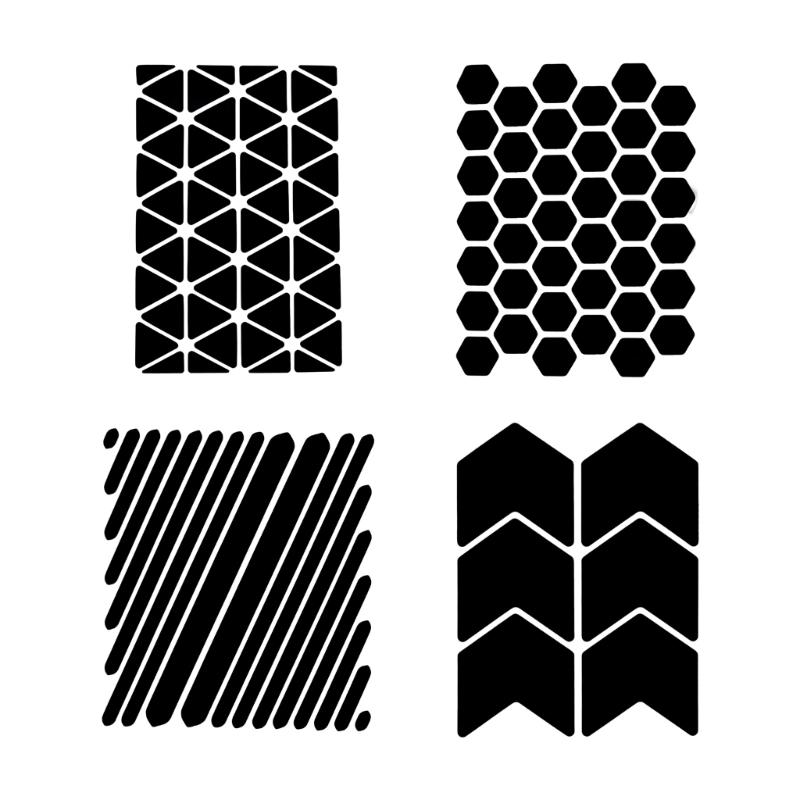 Adhesive Reflective Sticker For Motorcycle Helmets Easy To Apply And Long Lasting Reflector for Improved Visibility